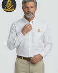Gold Past Master Long Sleeve Button-Down
