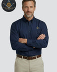 Past Master Long Sleeve Button-Down
