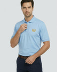 Gold Grand Lodge Wreathed Square And Compass Polo