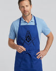 Traditional Square & Compass Cooking Kitchen Apron