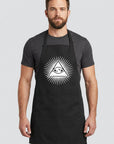 Shining Triangle All Seeing Eye Cooking Kitchen Apron