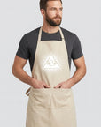 Shining Triangle All Seeing Eye Cooking Kitchen Apron