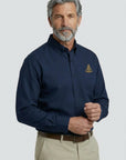 Gold Past Master Long Sleeve Button-Down