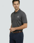 Silver Square And Compass Polo