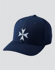 Knights Templar Maltese Cross Masonic Flexfit Adult Cool & Dry Sport Hat