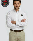 Knights Templar Long Sleeve Button-Down
