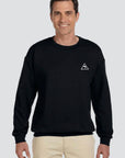 Embroidered Fleece Crew Sweatshirt