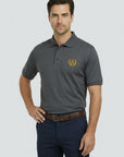 Gold Grand Lodge Wreathed Square And Compass Polo