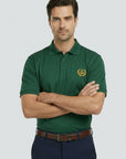 Gold Grand Lodge Wreathed Square And Compass Polo