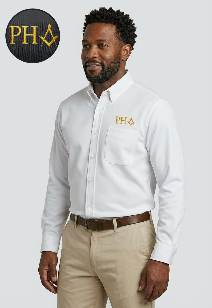 Prince Hall Long Sleeve Button-Down