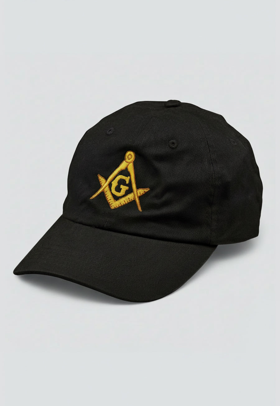Masonic Men's Embroidered Brushed Twill Unstructured Hat *Pick Your Design*