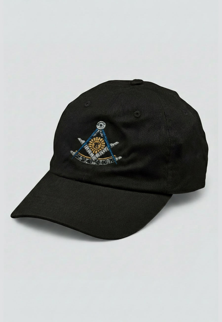 Masonic Men's Embroidered Brushed Twill Unstructured Hat *Pick Your Design*