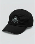 Masonic Men's Embroidered Brushed Twill Unstructured Hat *Pick Your Design*