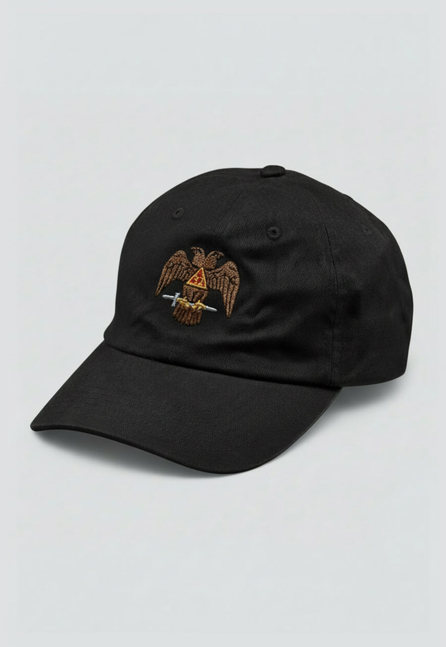 Masonic Men's Embroidered Brushed Twill Unstructured Hat *Pick Your Design*