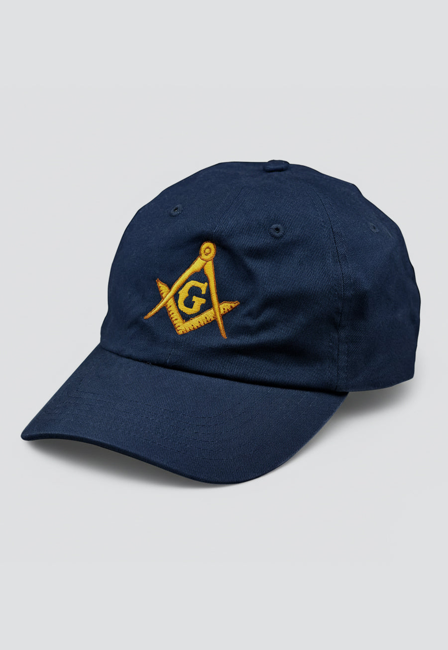 Masonic Men's Embroidered Brushed Twill Unstructured Hat *Pick Your Design*