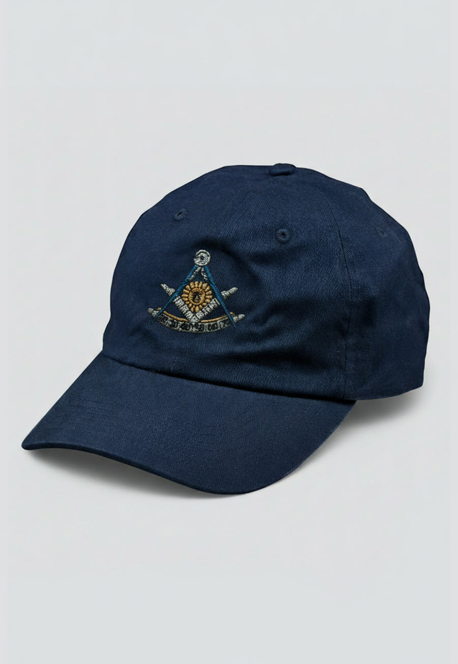 Masonic Men's Embroidered Brushed Twill Unstructured Hat *Pick Your Design*