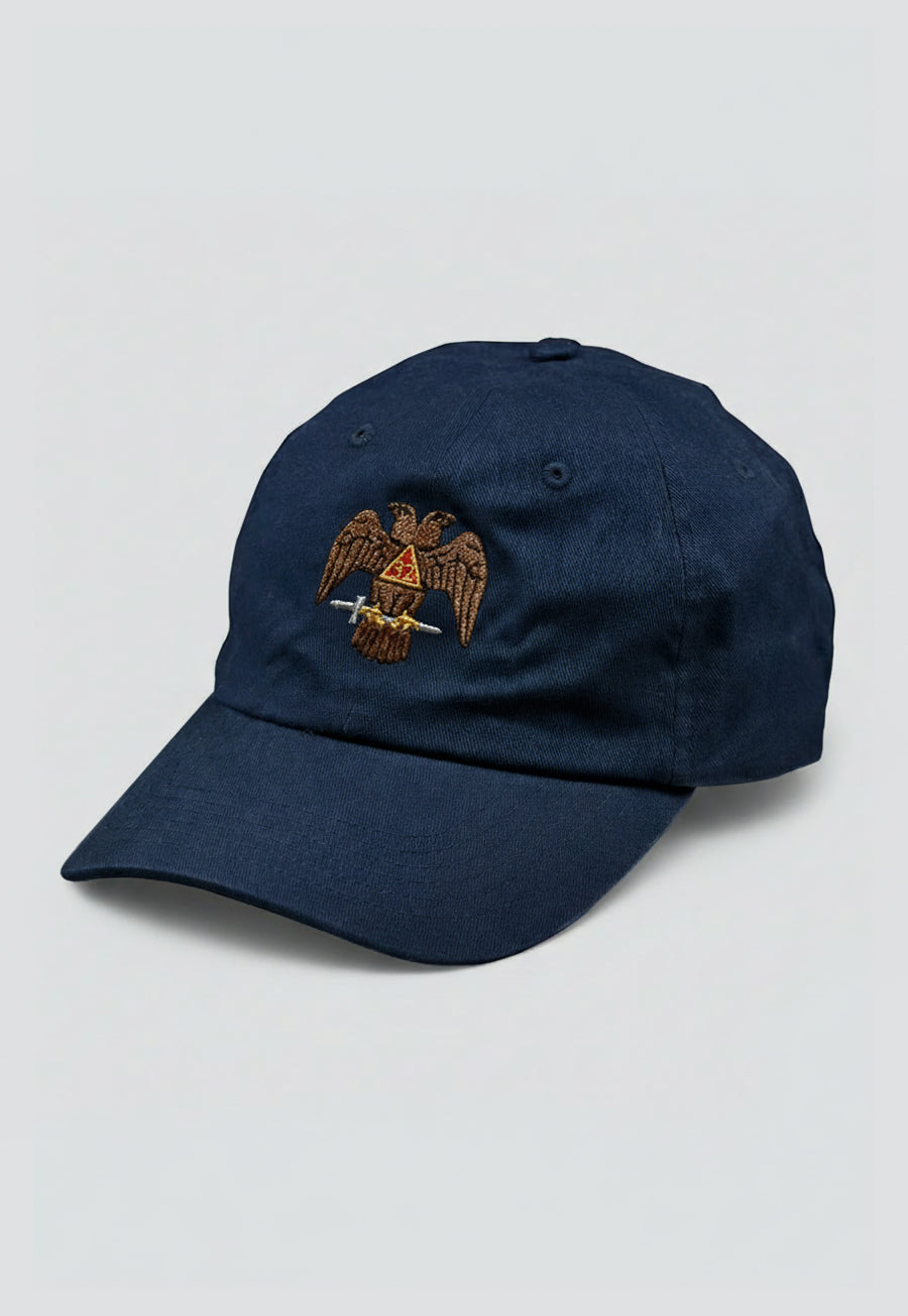 Masonic Men's Embroidered Brushed Twill Unstructured Hat *Pick Your Design*