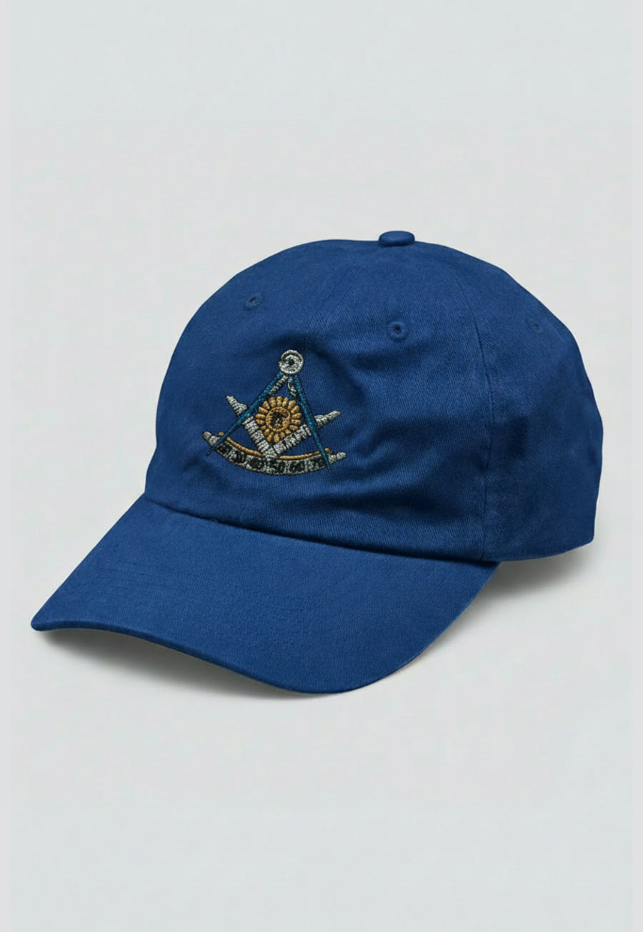 Masonic Men's Embroidered Brushed Twill Unstructured Hat *Pick Your Design*