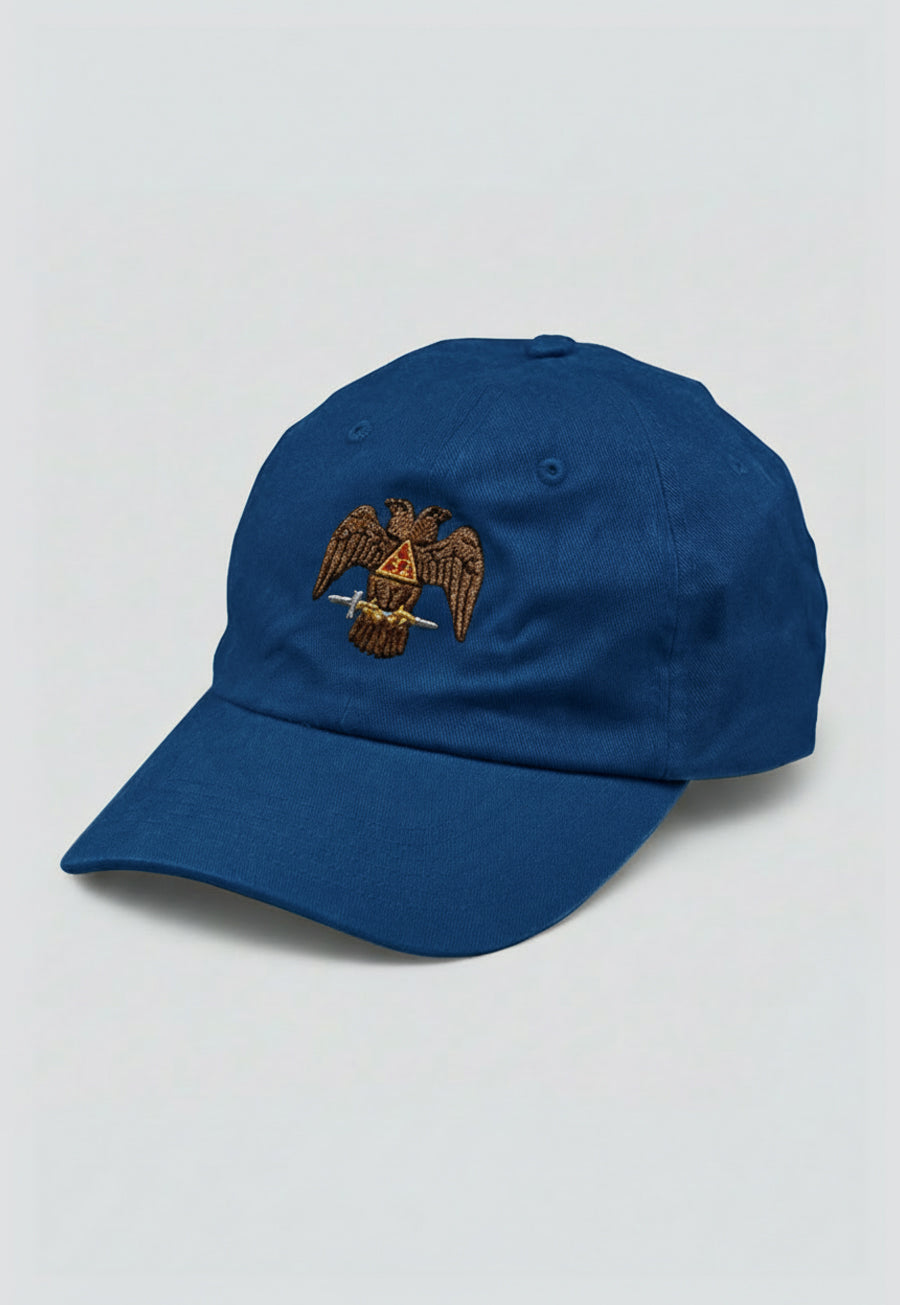 Masonic Men's Embroidered Brushed Twill Unstructured Hat *Pick Your Design*