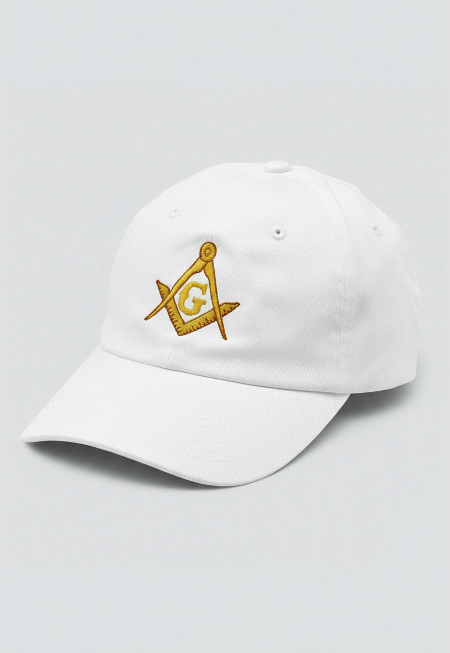 Masonic Men's Embroidered Brushed Twill Unstructured Hat *Pick Your Design*