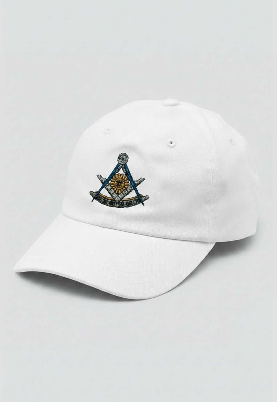 Masonic Men's Embroidered Brushed Twill Unstructured Hat *Pick Your Design*