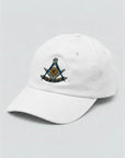 Masonic Men's Embroidered Brushed Twill Unstructured Hat *Pick Your Design*