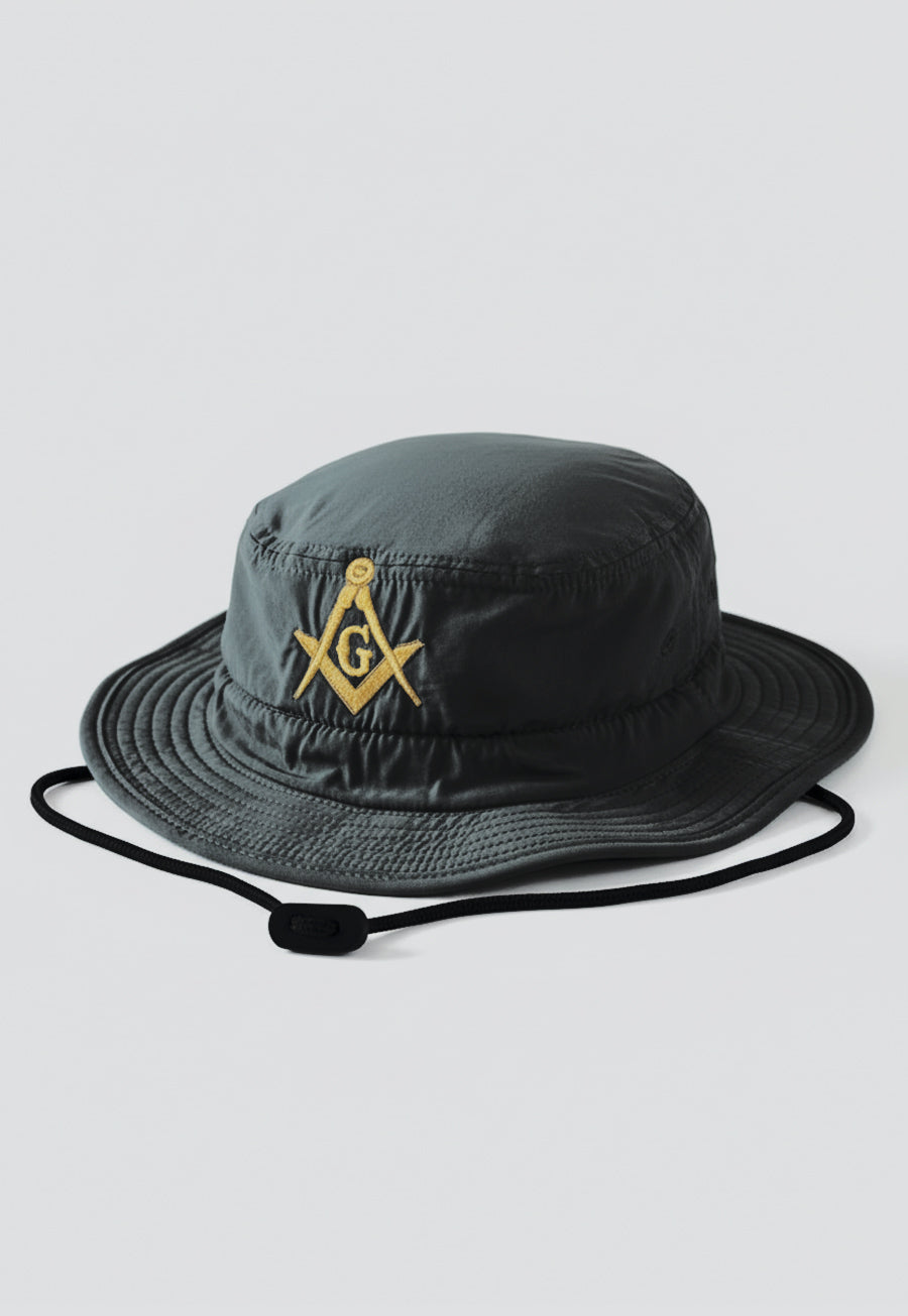 Embroidered Masonic Guide Boonie Hat *Choose Your Design*