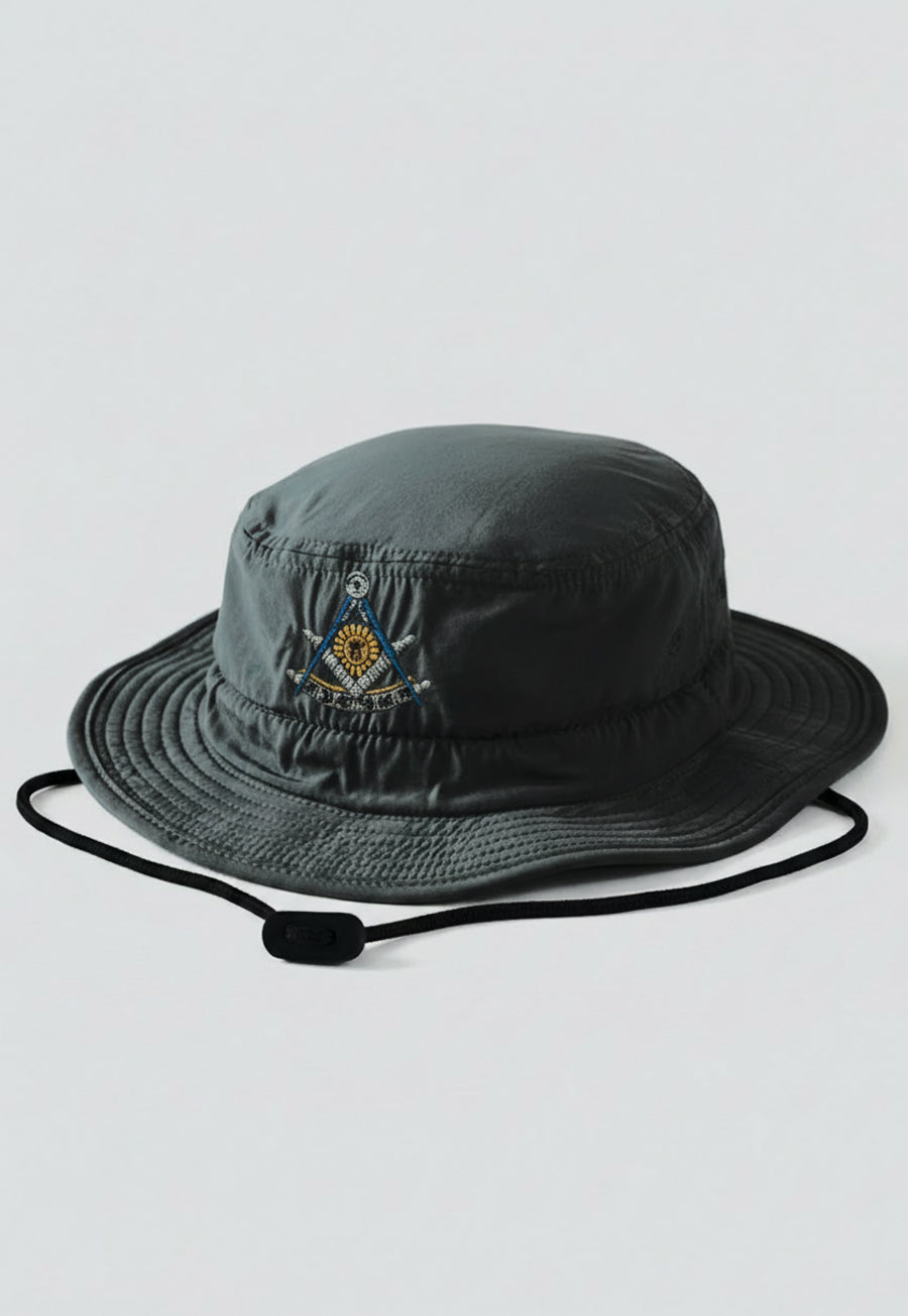 Embroidered Masonic Guide Boonie Hat *Choose Your Design*