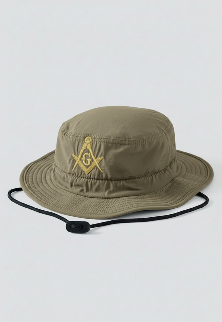 Embroidered Masonic Guide Boonie Hat *Choose Your Design*
