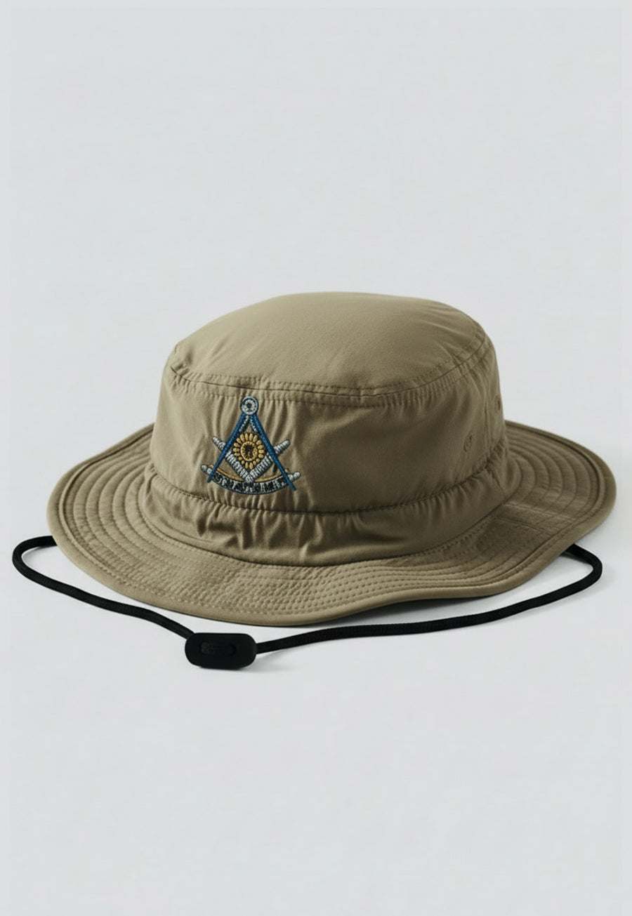 Embroidered Masonic Guide Boonie Hat *Choose Your Design*