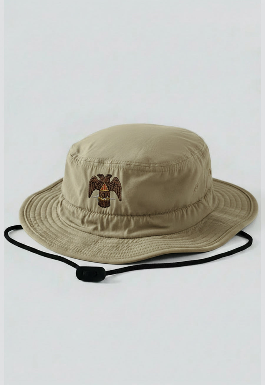 Embroidered Masonic Guide Boonie Hat *Choose Your Design*