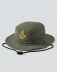 Embroidered Masonic Guide Boonie Hat *Choose Your Design*