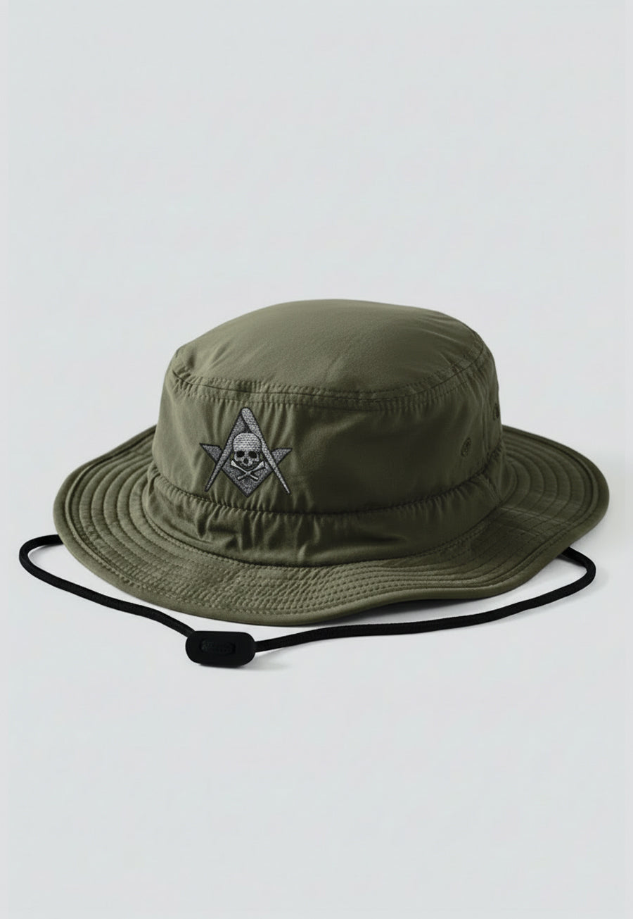 Embroidered Masonic Guide Boonie Hat *Choose Your Design*