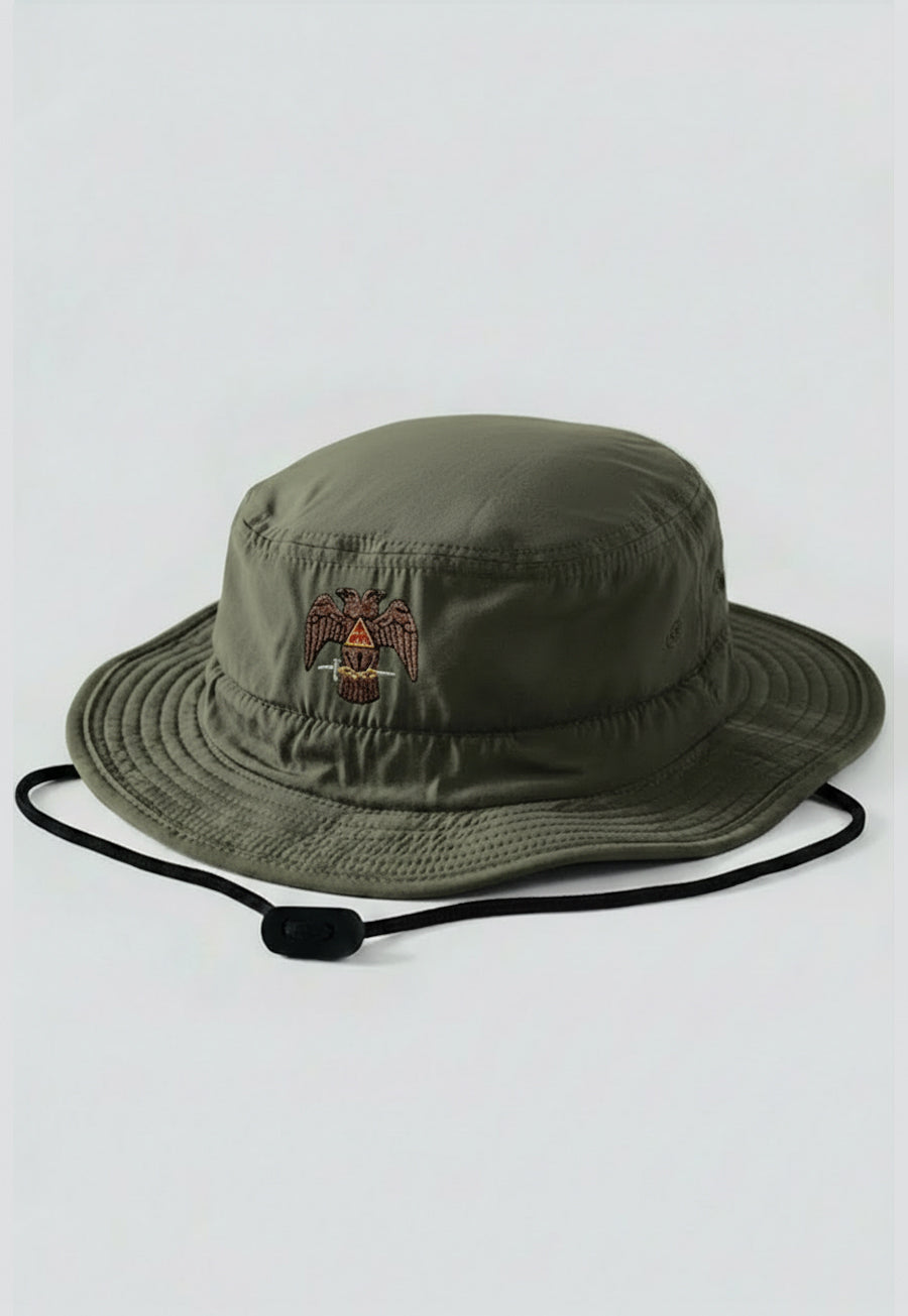 Embroidered Masonic Guide Boonie Hat *Choose Your Design*