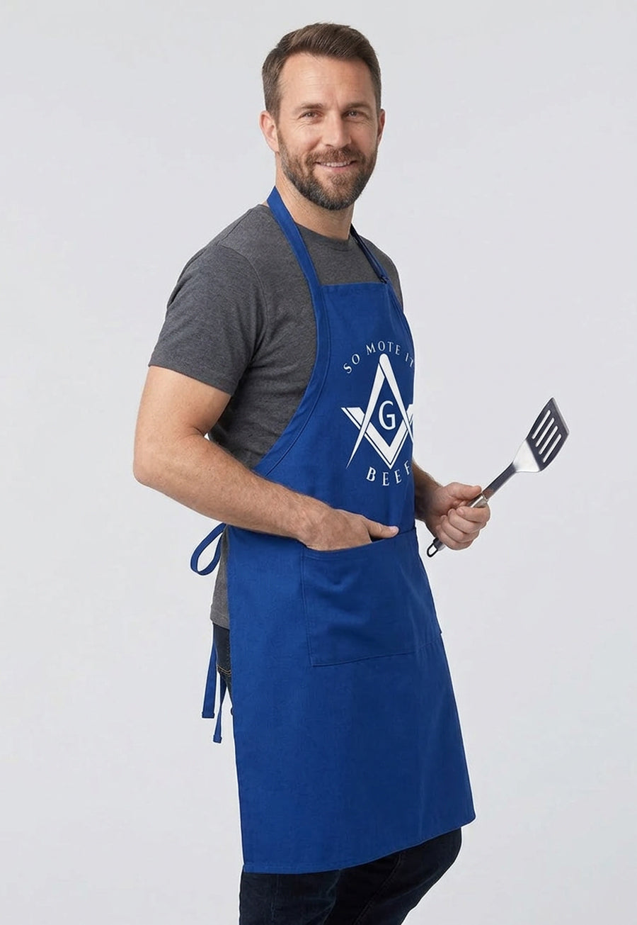 So Mote it Beef Cooking Kitchen Apron