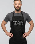 Real Men Wear Aprons Cooking Kitchen Apron