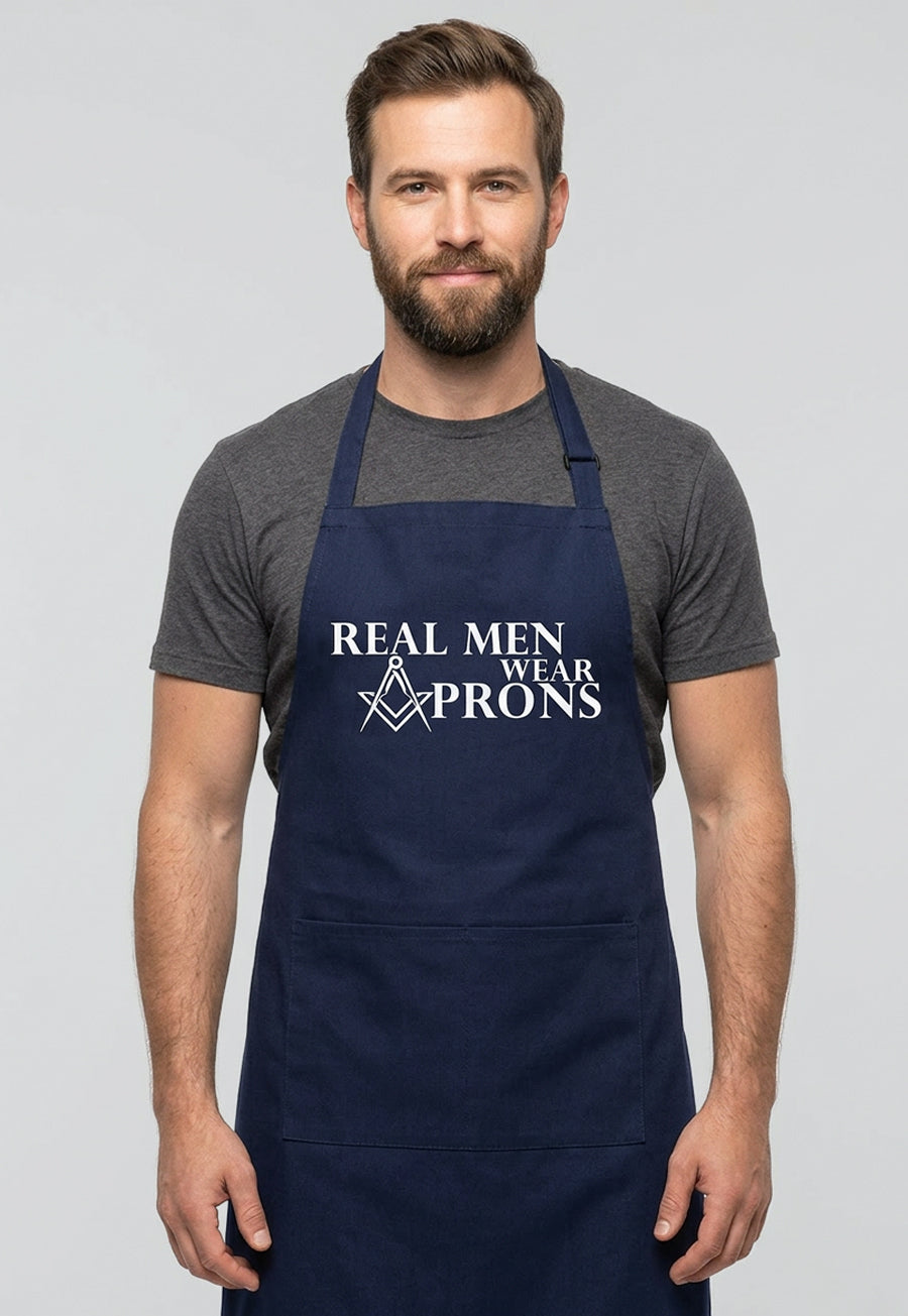 Real Men Wear Aprons Cooking Kitchen Apron