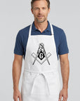 Traditional Square & Compass Cooking Kitchen Apron