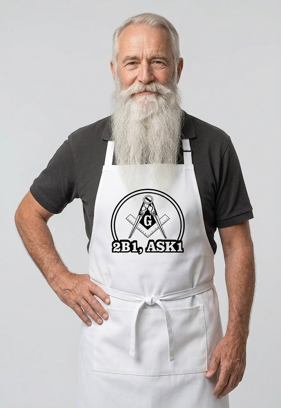 2B1 ASK1 Round Cooking Kitchen Apron