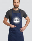Shining Triangle All Seeing Eye Cooking Kitchen Apron