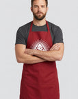 Shining Triangle All Seeing Eye Cooking Kitchen Apron