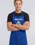 Protected By All Seeing Eye Cooking Kitchen Apron