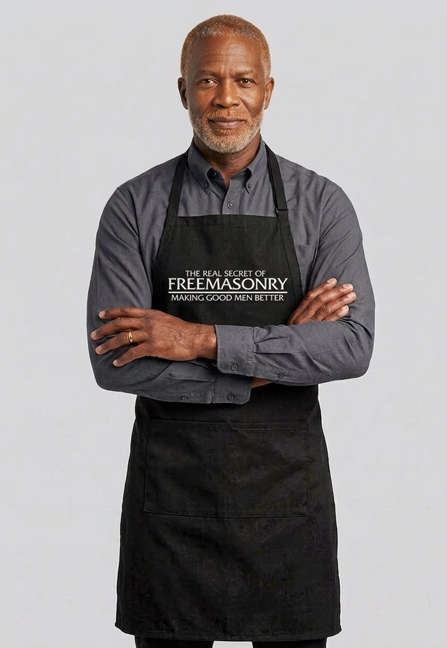 The Real Secret of Freemasonry Making Good Men Better Cooking Kitchen Apron
