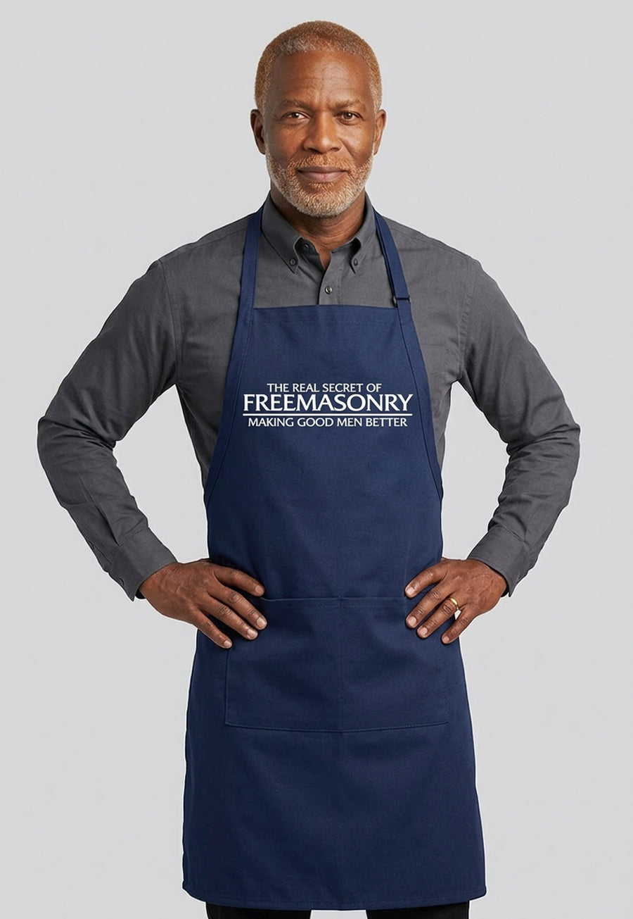 The Real Secret of Freemasonry Making Good Men Better Cooking Kitchen Apron