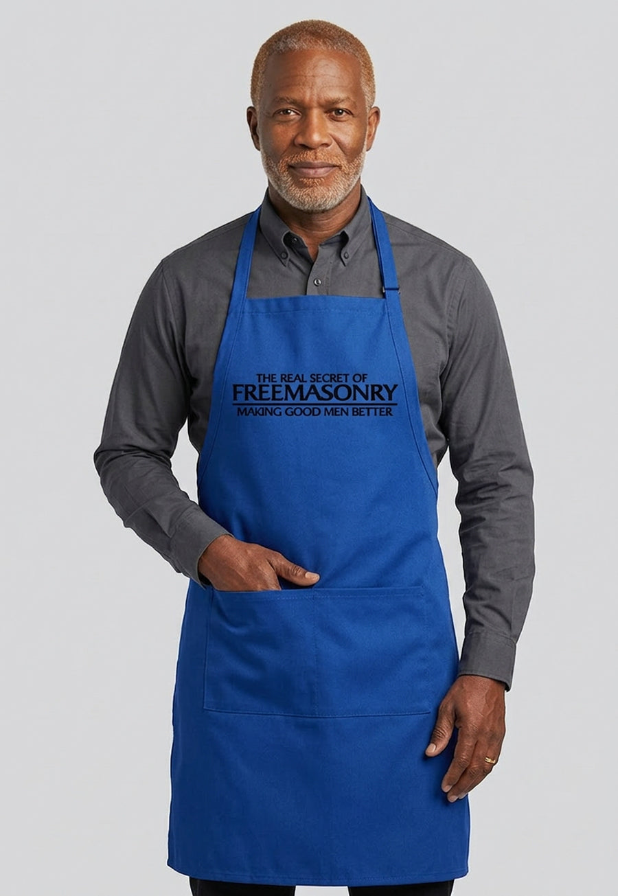 The Real Secret of Freemasonry Making Good Men Better Cooking Kitchen Apron