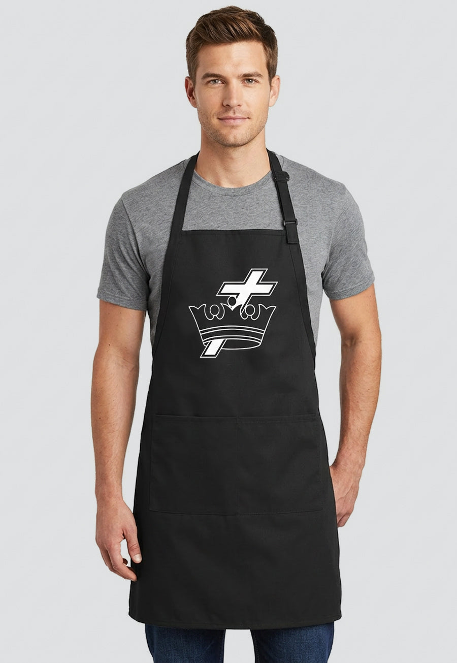 Knights Templar Cross &amp; Crown Cooking Kitchen Apron