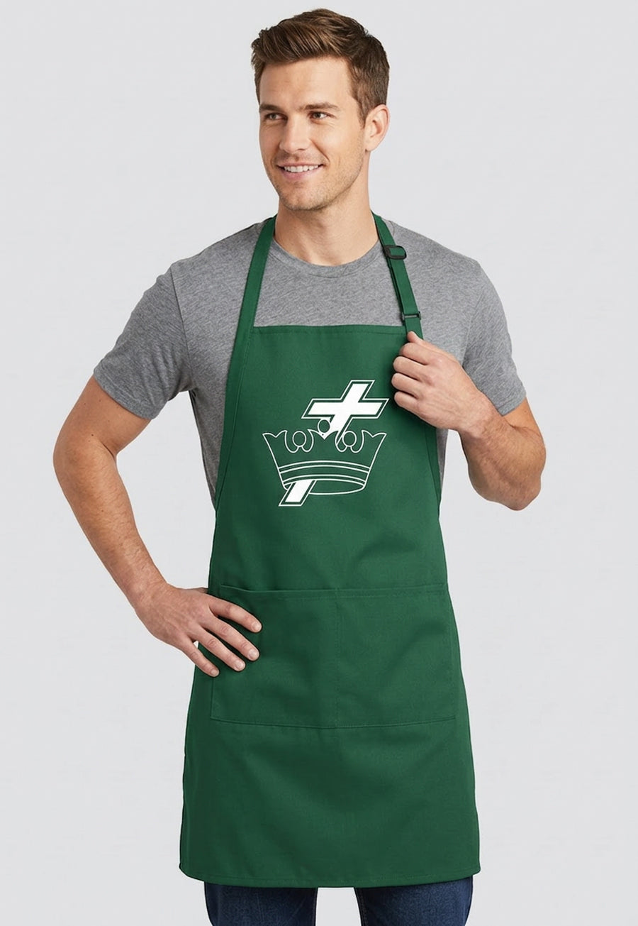 Knights Templar Cross &amp; Crown Cooking Kitchen Apron