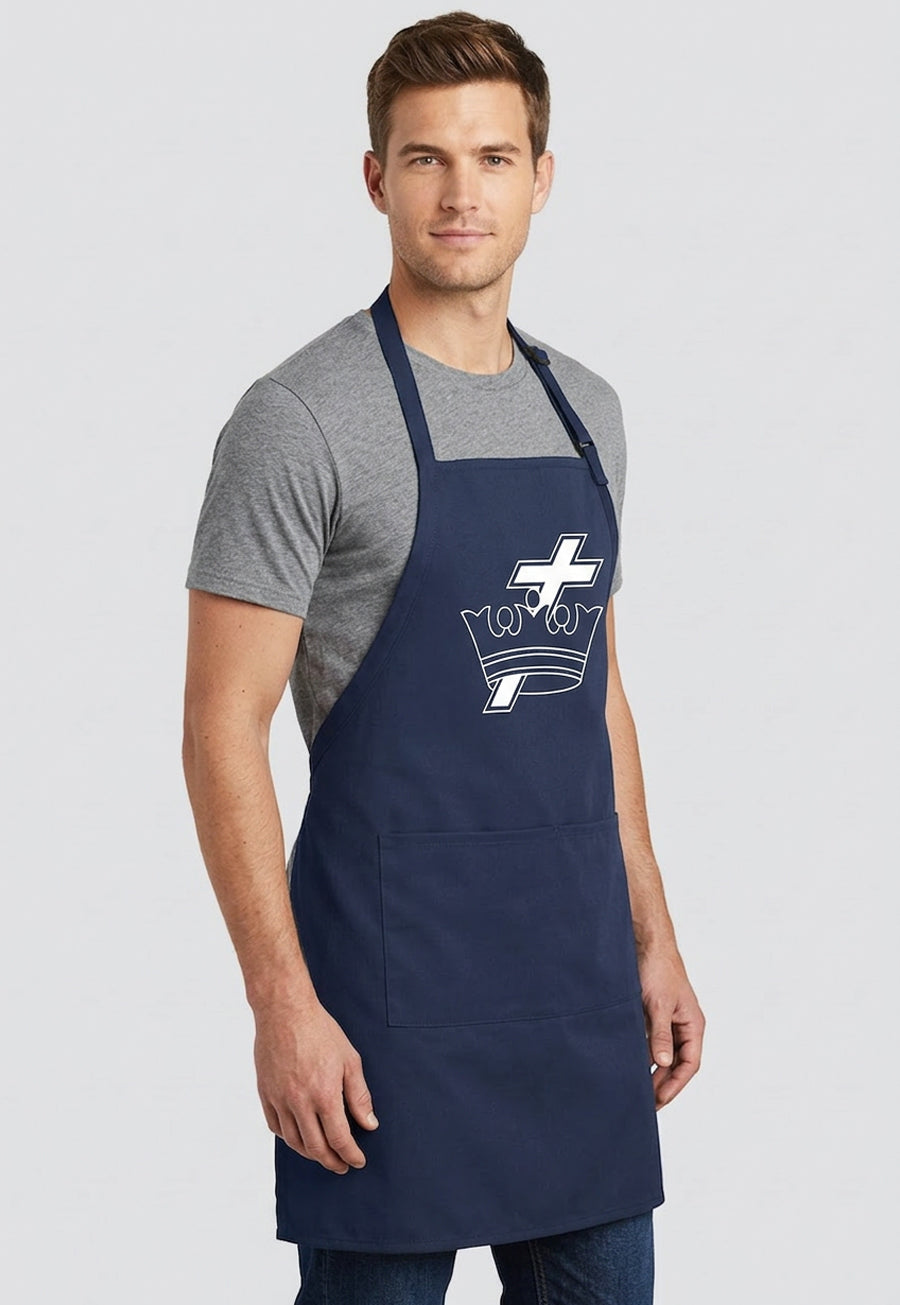 Knights Templar Cross &amp; Crown Cooking Kitchen Apron