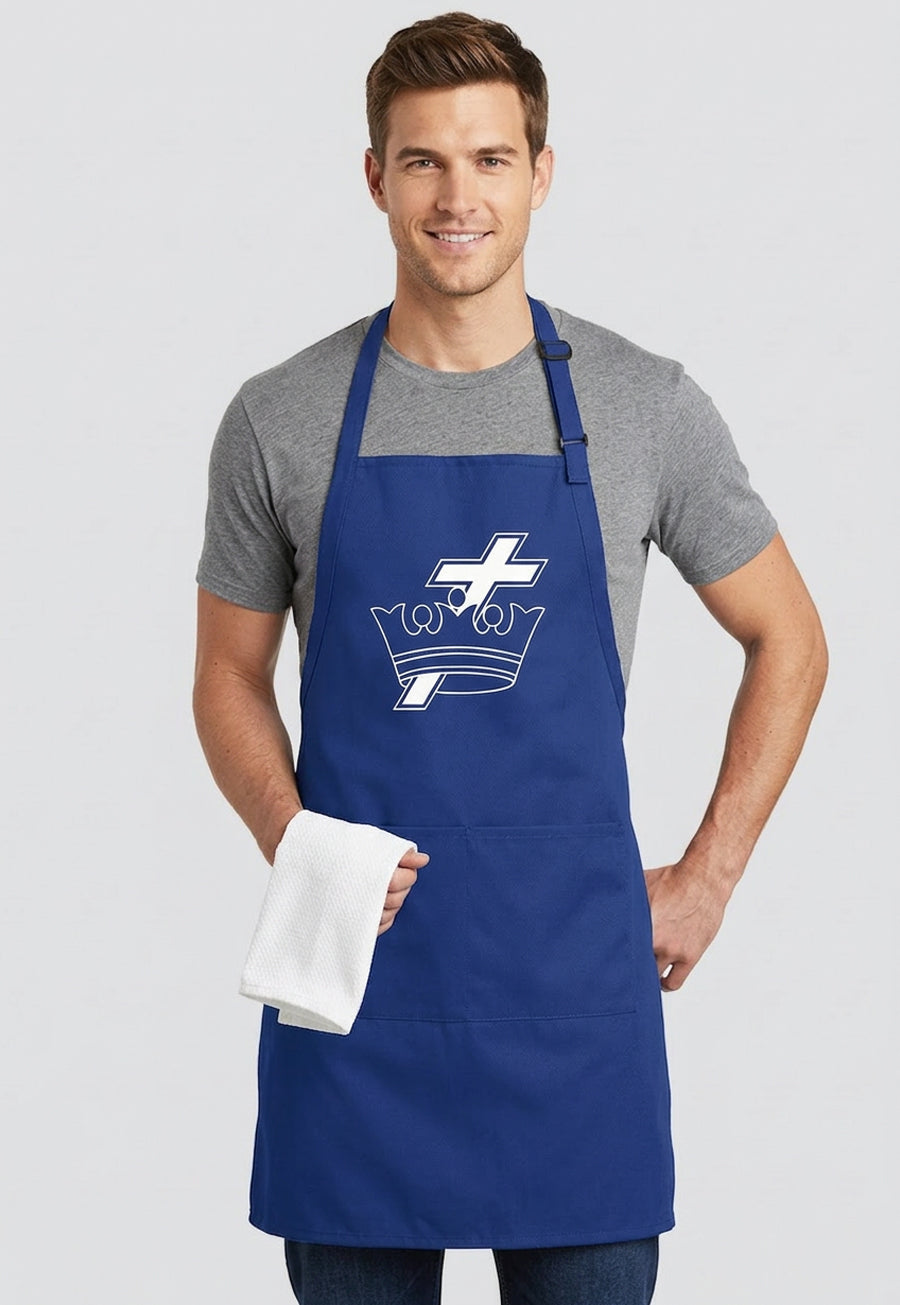 Knights Templar Cross &amp; Crown Cooking Kitchen Apron