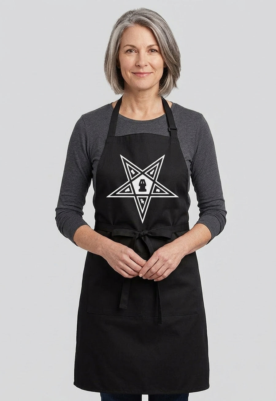 Order of the Eastern Star Masonic Cooking Kitchen Apron
